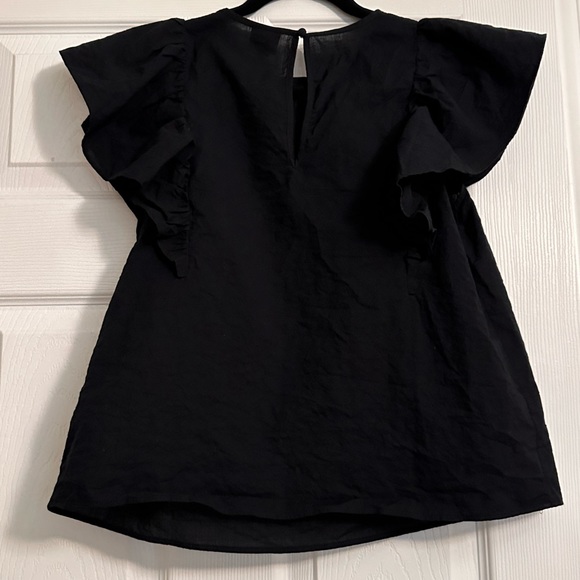 A New Day Women's Tops A New Day Flutter Sleeve Tank Top Size S Brand New - Picture 3 of 4